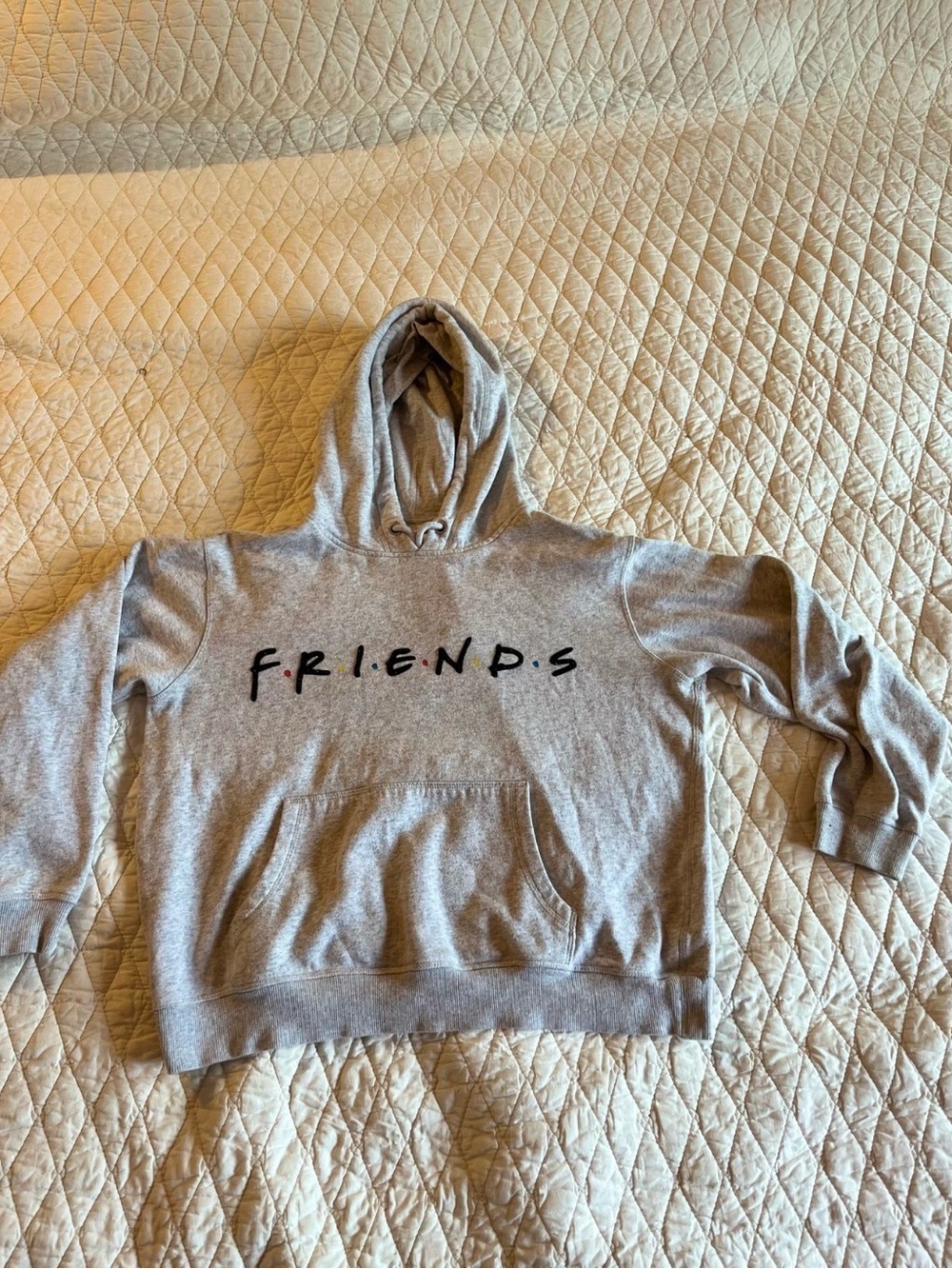 Friends TV Show Gray Pullover Hoodie